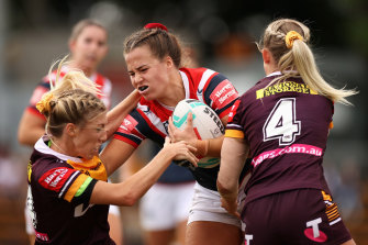Isabelle Kelly was a standout in the Roosters’ stunning semi-final win over Brisbane.