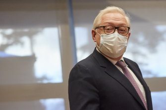 Il viceministro degli esteri russo Sergei Ryabkov.