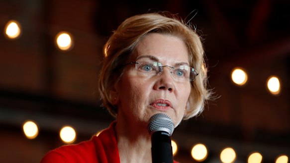 2020 Democratic presidential candidate Senator Elizabeth Warren.