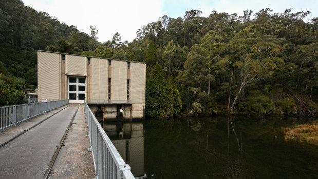 The Clover hydropower station in Mt Beauty.
