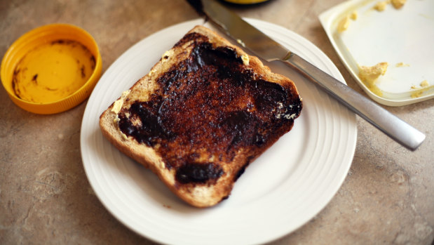 The cost of a scrape of Vegemite on your morning toast has climbed by 8 per cent over the past year.