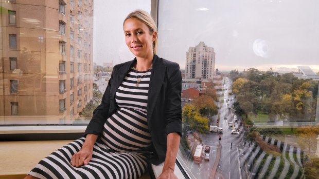 Eva Bauer at her office in Melbourne.