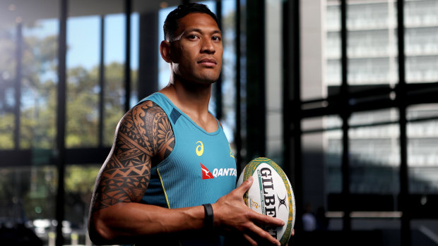 Israel Folau has played 73 Tests for Australia and is Super Rugby's all-time top try-scorer. 