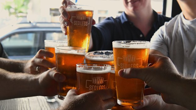 "Sea Legs, find yours" says the slogan at the brewery.