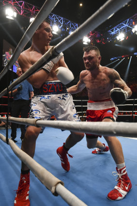 'The Fighting Cowboy' Ritchie kept Tszyu on his toes.