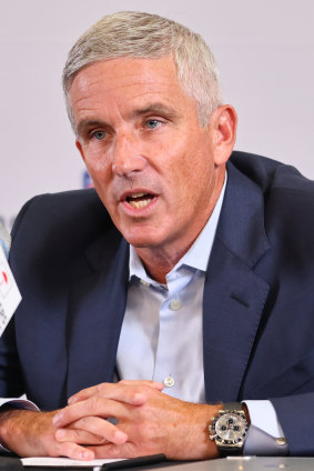 PGA Tour commissioner Jay Monahan.