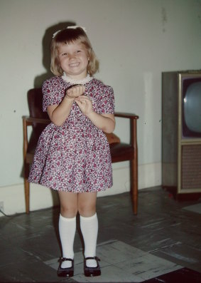Kate Jenkins as a young girl in the 1970s.