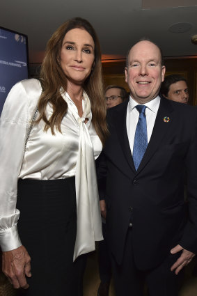 Caitlyn Jenner and Prince Albert II of Monaco.