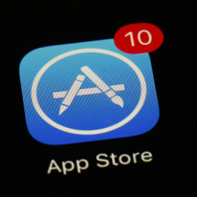 Apple charges fees of up to 30 per cent in its App Store.