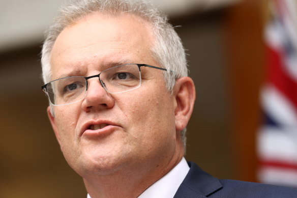 Prime Minister Scott Morrison says he is awaiting announcement from the Victorian government.
