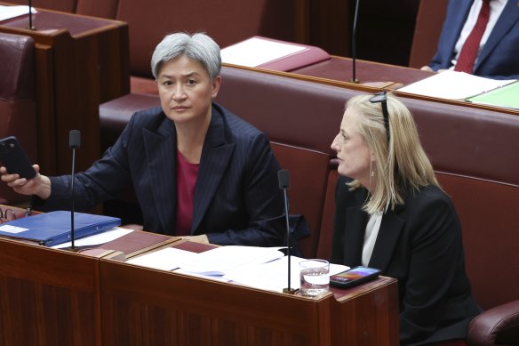 Foreign Affairs Minister Penny Wong.