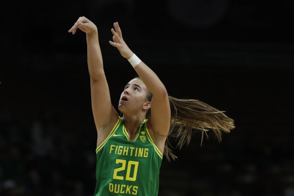 Sabrina Ionescu, who was mentored by NBA great Kobe Bryant and spoke at his memorial earlier this year. is set to be the first pick in the WNBA's virtual draft and will head to the New York Liberty.