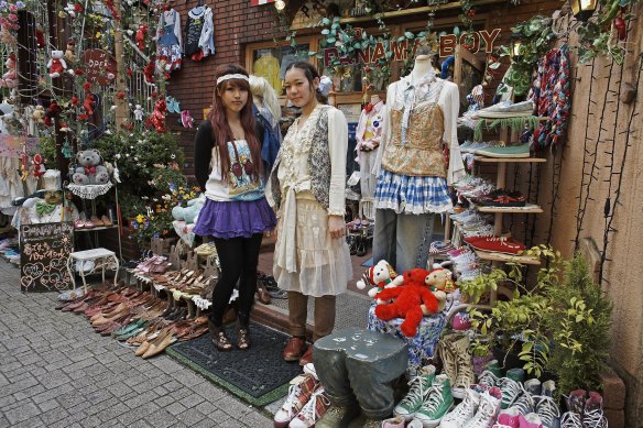 People in Tokyo love clothing and accessories with a story.