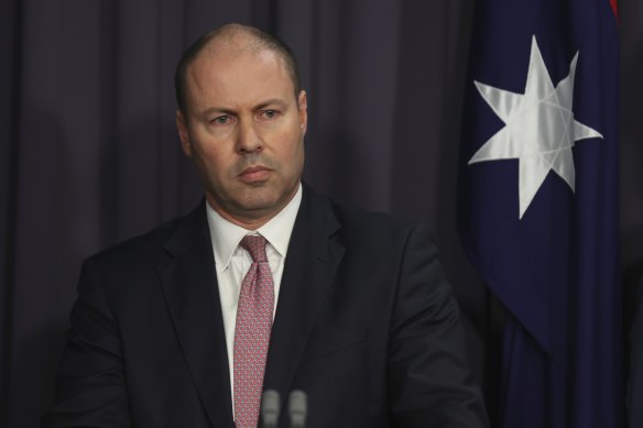 Federal Treasurer Josh Frydenberg refused to offer economic support for a one-week lockdown.