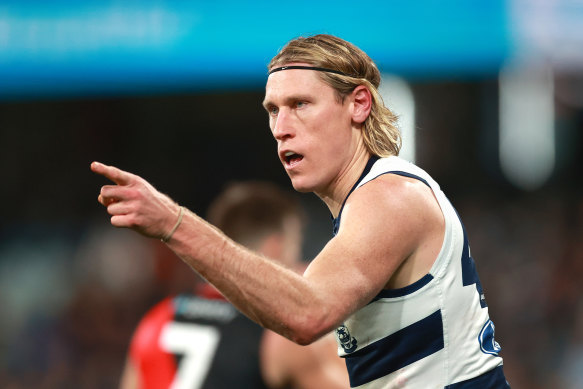 Mark Blicavs will play his 250th AFL game on Saturday night.