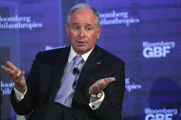 Stephen Schwarzman, who co-founded Blackstone in 1985, has an estimated net worth of $51 billion.