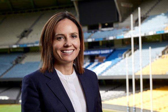 Netball Australia chief executive Kelly Ryan.