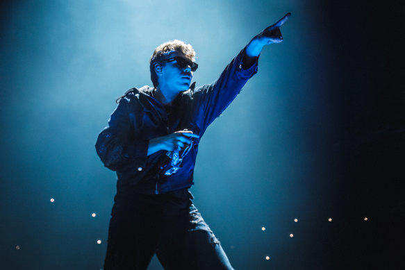 The Kid Laroi at Rod Laver Arena.