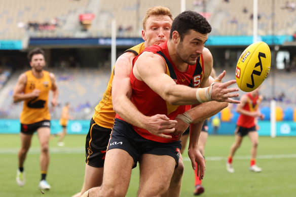 Sam Durdin is playing in the SANFL.