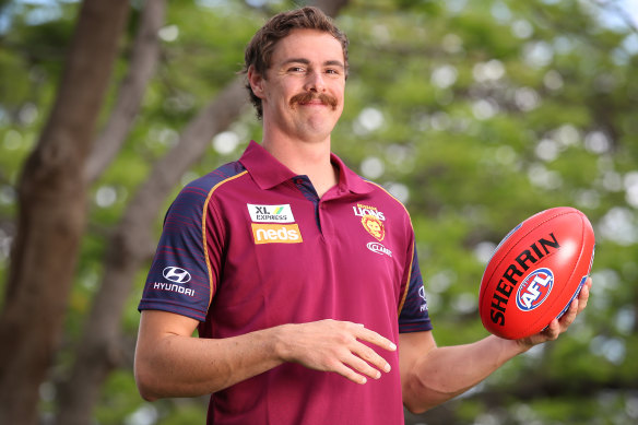 Joe Daniher is embarking on a fresh start at the Brisbane Lions. 