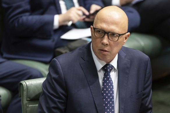 Opposition Leader Peter Dutton has promised another vote if the Voice referendum fails.