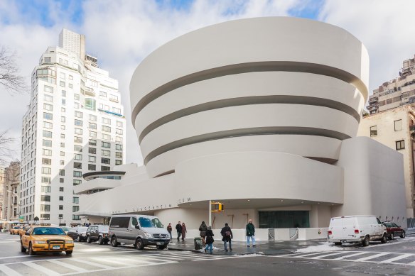 New York's Guggenheim Museum was added to the world heritage list.