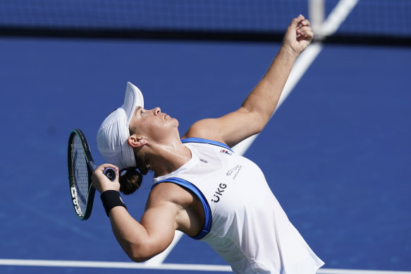 Ashleigh Barty is through to the semi-finals of the Western and Southern Open.