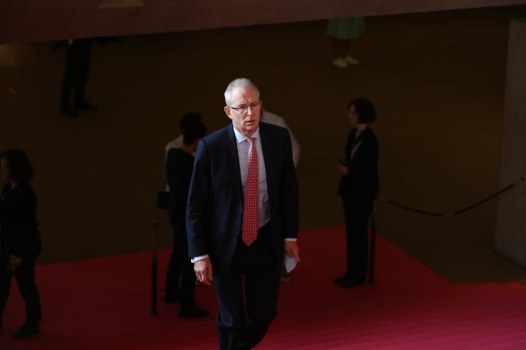 Opposition frontbencher Paul Fletcher has been leading the opposition’s prosecution of the quantum tie-up.