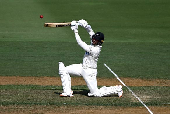 New Zealand’s Devon Conway.