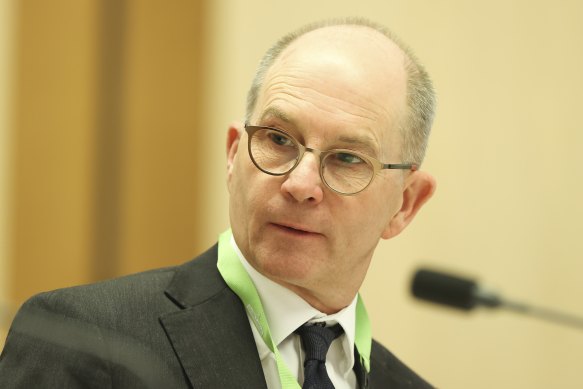 Professor Kelly at a senate hearing in March. 