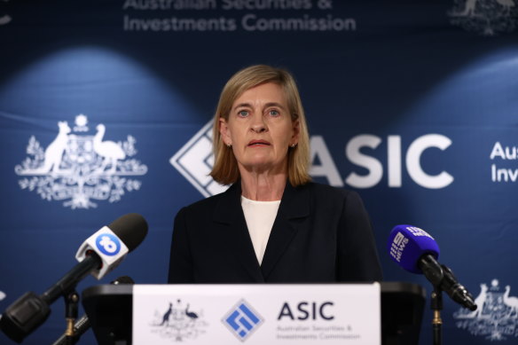 ASIC deputy chair Sarah Court said the fund’s alleged misconduct “had a profound impact on a large number of people”.
