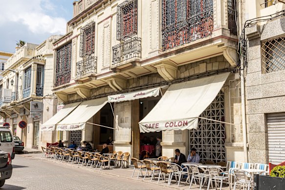 Cafe Colon, once the setting for a seminal scene in Bernardo Bertolucci’s film adaptation of Paul Bowles’ The Sheltering Sky.