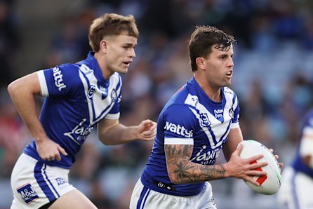 Former Canterbury playmaker Toby Sexton was the Bears’ first signing.