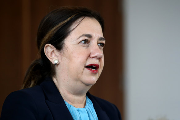 Queensland Premier Annastacia Palaszczuk.