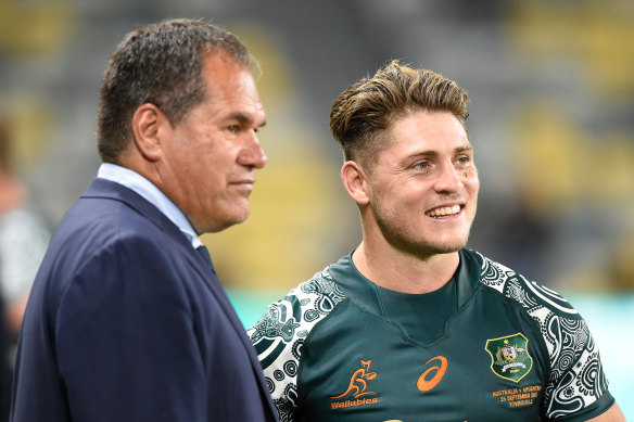 Dave Rennie and James O’Connor.