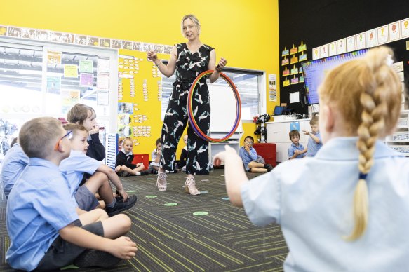 The children don’t have time to disengage at St Bernard’s.