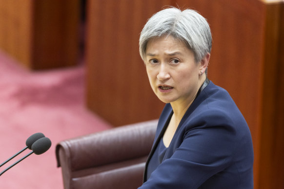 The Israel-Palestine conflict is the ultimate high-risk, low-reward issue for Foreign Minister Penny Wong.