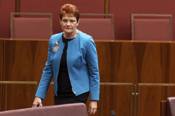 Pauline Hanson wants to help the Liberal Party defeat Labor in the Aston byelection.