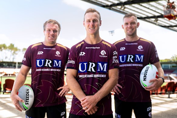 Jake (left) and Tom Trbojevic (right) and Daly Cherry-Evans have been the faces of the Sea Eagles for the best part of a decade.
