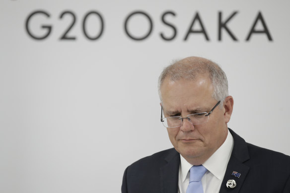 Scott Morrison declared it unlikely the G20 summit would resolve the trade dispute. 