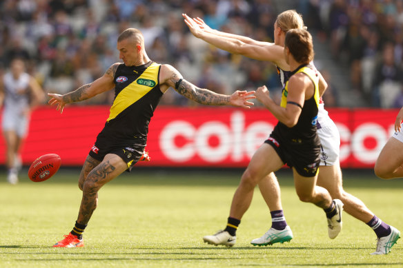 Dustin Martin of the Tigers.