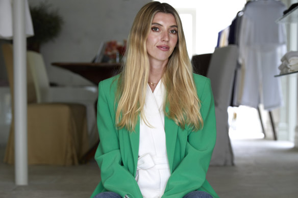 “I’m loving the Maggie Marilyn bright green ‘Have the Faith’ blazer; I believe in the power of colour and how it uplifts you.”