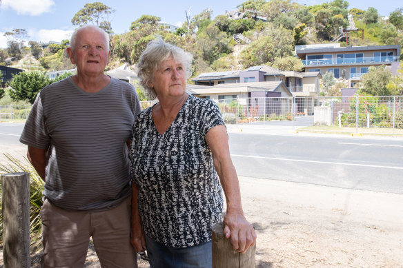 Paul and Denise Willigenberg have twice been evacuated from homes in McCrae since 2022.