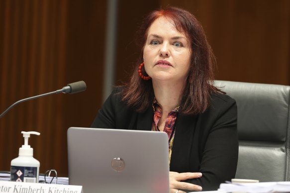 Labor Senator Kimberly Kitching was a founding member of the so-called “Wolverines” the purpose of which was to push back against bullying and civil rights abuses by China.