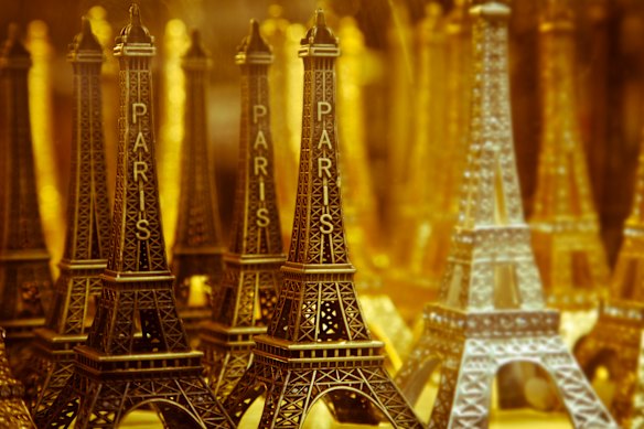 Yes, I bought an Eiffel Tower souvenir in Paris.