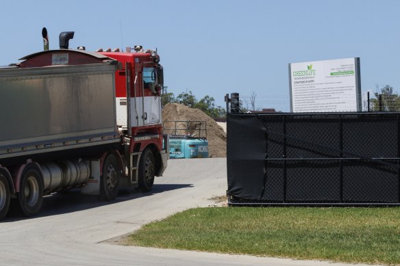 The Greenlife Resource Recovery facility in western Sydney.