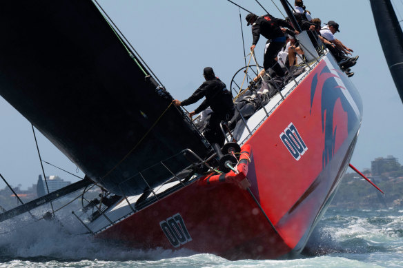 Andoo Comanche enters this year's Sydney to Hobart race as favorites.