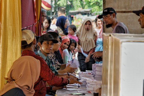 Indonesia’s elections are the world’s largest held in a single day.