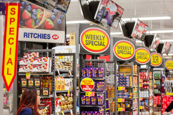 Ritchies Supa IGA store in Carrum Downs, Victoria.