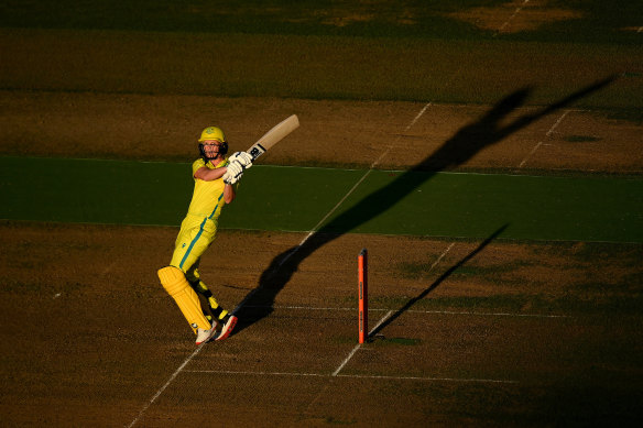 Meg Lanning at the Commonwealth Games.